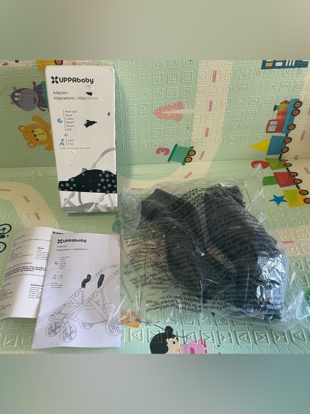 UPPAbaby Car Seat Adapters for Vista & Cruz (Maxi-Cosi, Nuna, Cybex, and Clek